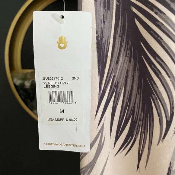 Spiritual Gangster Leggings NWT - Picture 2 of 7